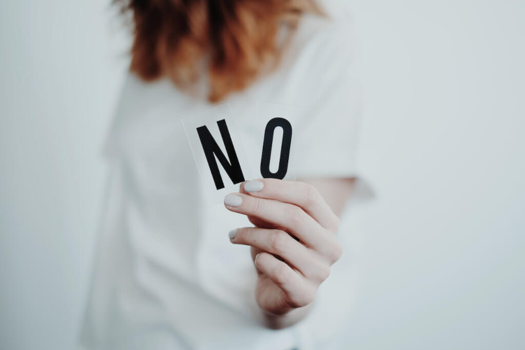 The Benefits Associated with Saying “No”